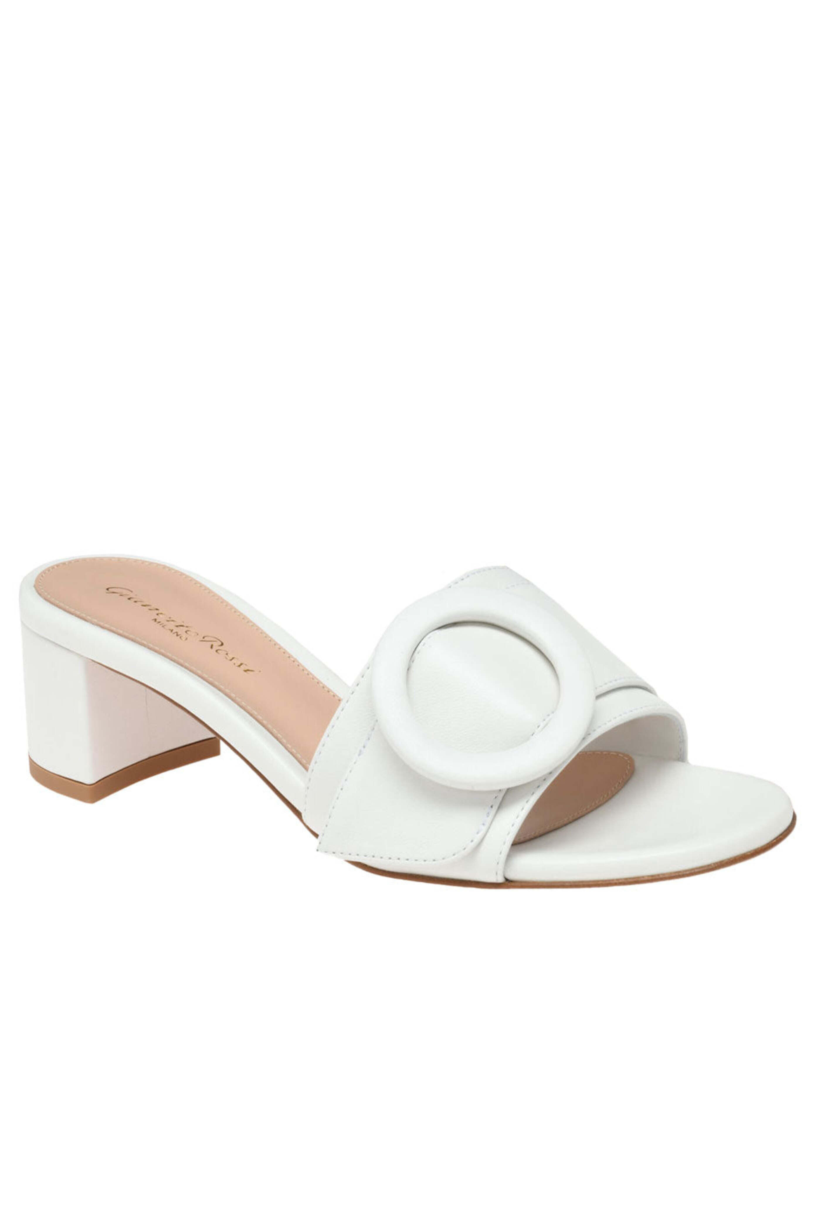 Gianvito Rossi - Venezia Mule in White