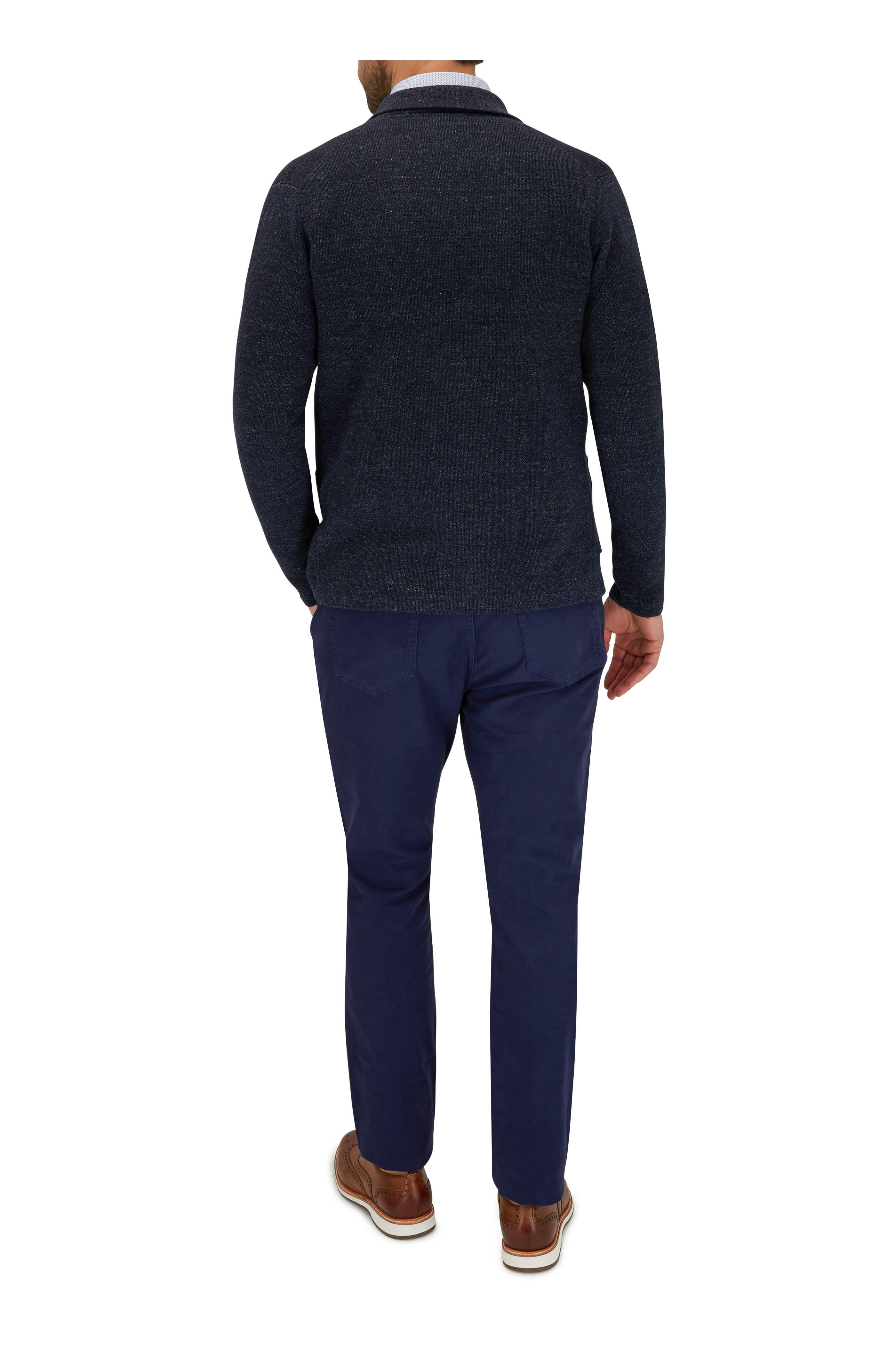 Peter Millar - Light Blue Geometric Sport Shirt - view 3
