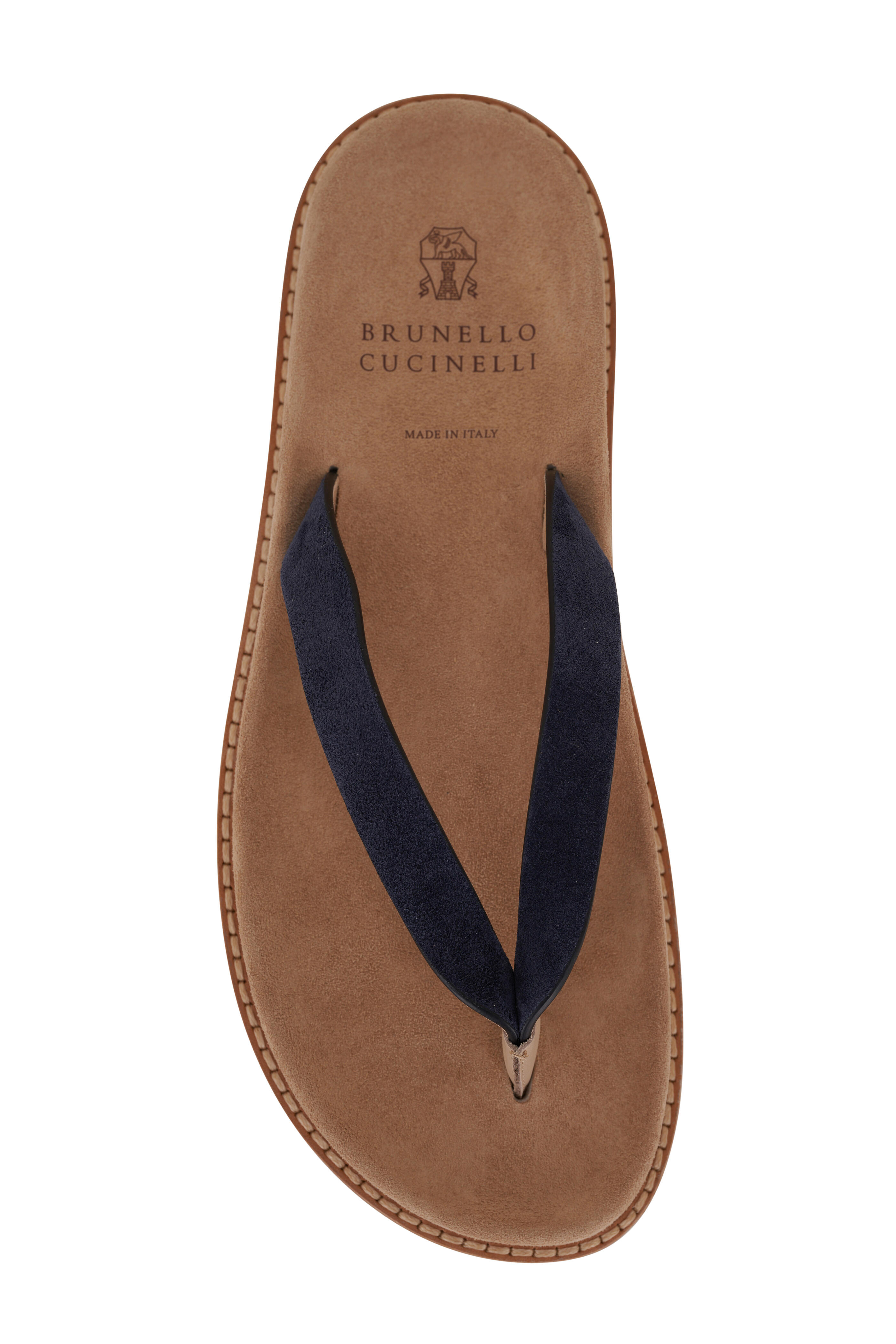 【関税&送料込】Brunello Cucinelli Pair Of Slippers Brown Fussbett bead-embellished fringed suede slippers