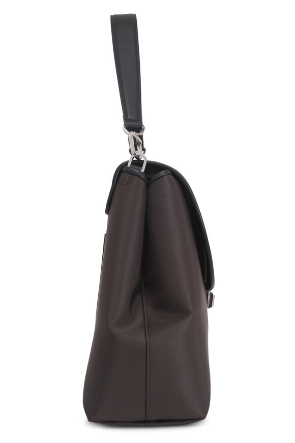 Totême T-Lock Brown Satchel - view 5