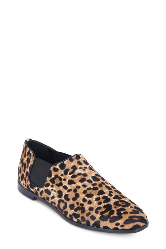 Jimmy Choo Leopard Skin Booties Jimmy Choo Womens Animal Print