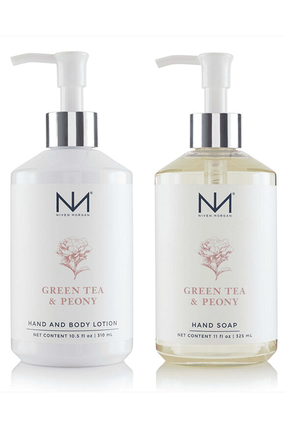 Niven Morgan Green Tea & Peony Hand Set - view 1
