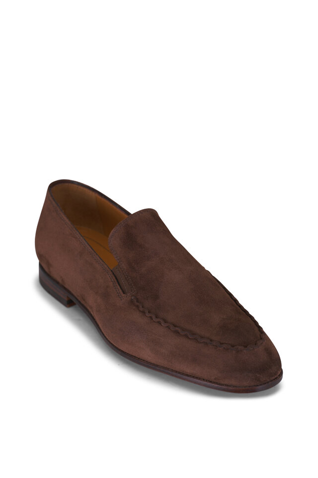 Bontoni - Capitano Pizzico Light Brown Suede Loafer display picture 3