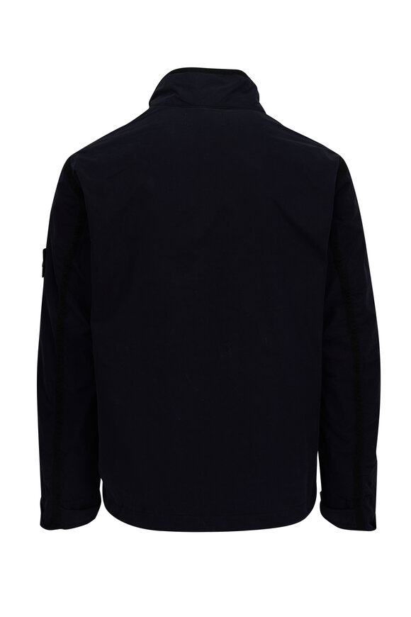 Stone Island - David Light TC Navy 2-in-1 Fleece Layered Jacket 