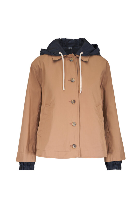 Herno Reversible Cotton & Techno Taffeta Jacket