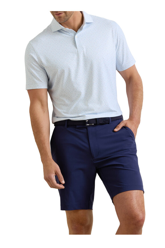 Peter Millar Bingham Crown Crafted Navy Performance Shorts - view 2