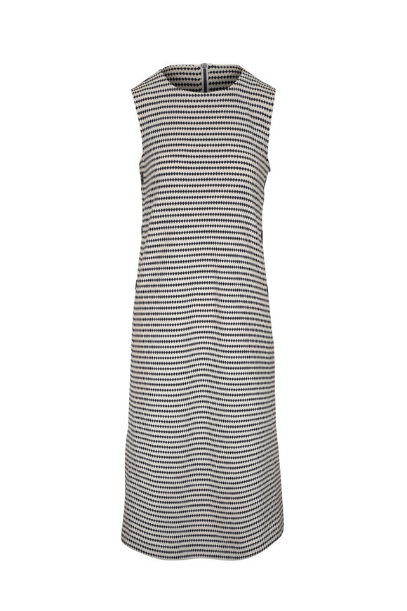 Bogner Samira Black & Off White Dress