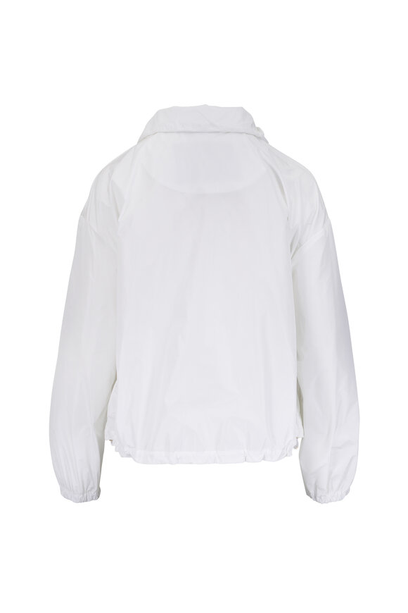 Herno White Techno Taffeta Short Jacket - view 3
