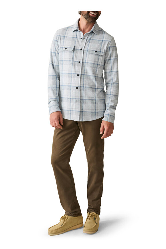 Faherty Brand - Legend Maine Sky Flannel Shirt 