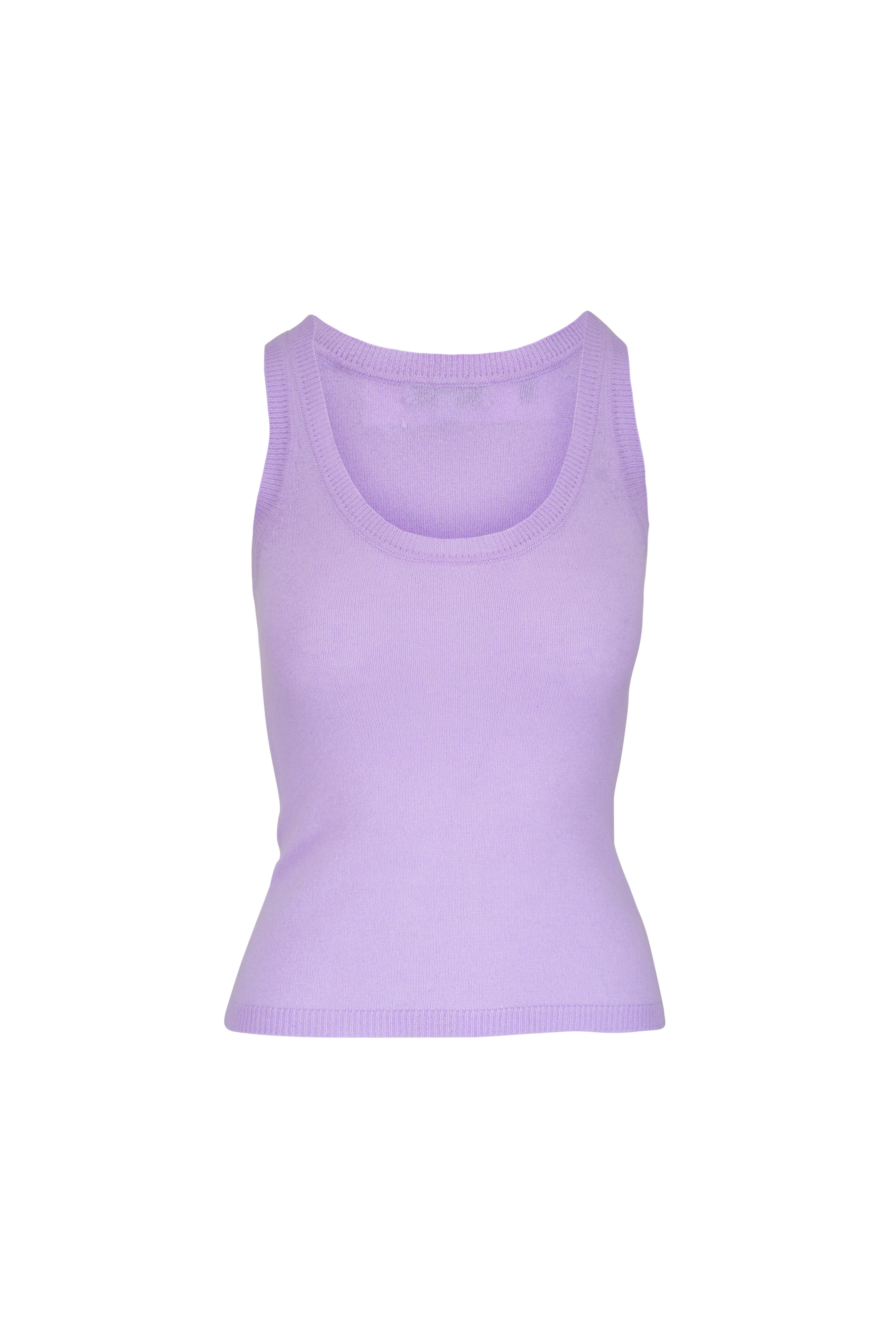 Veronica Beard - Birke Light Lilac Cashmere Tank