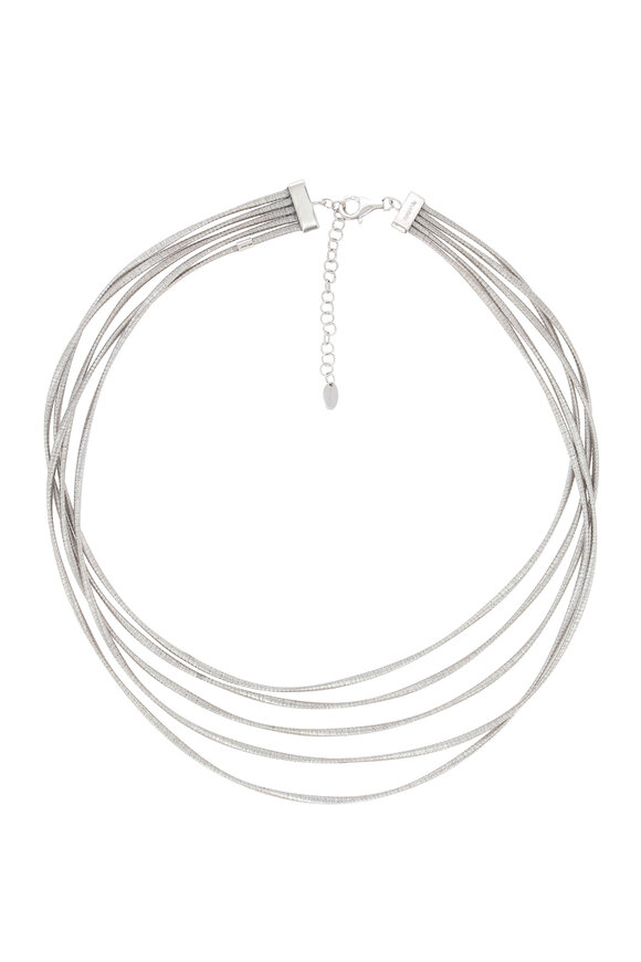 Pesavento DNA Silk 5-Strand Necklace