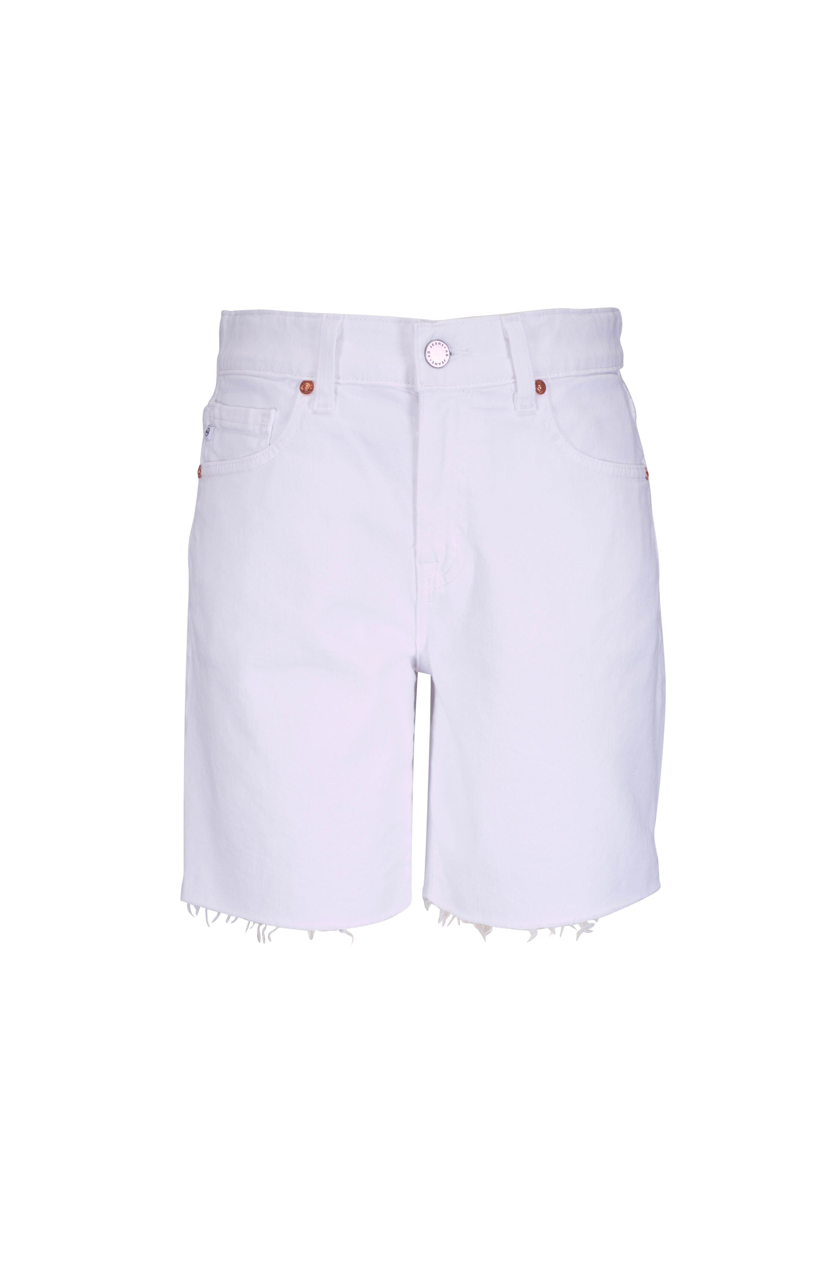 AG - Ex-Boyfriend White Bermuda Shorts