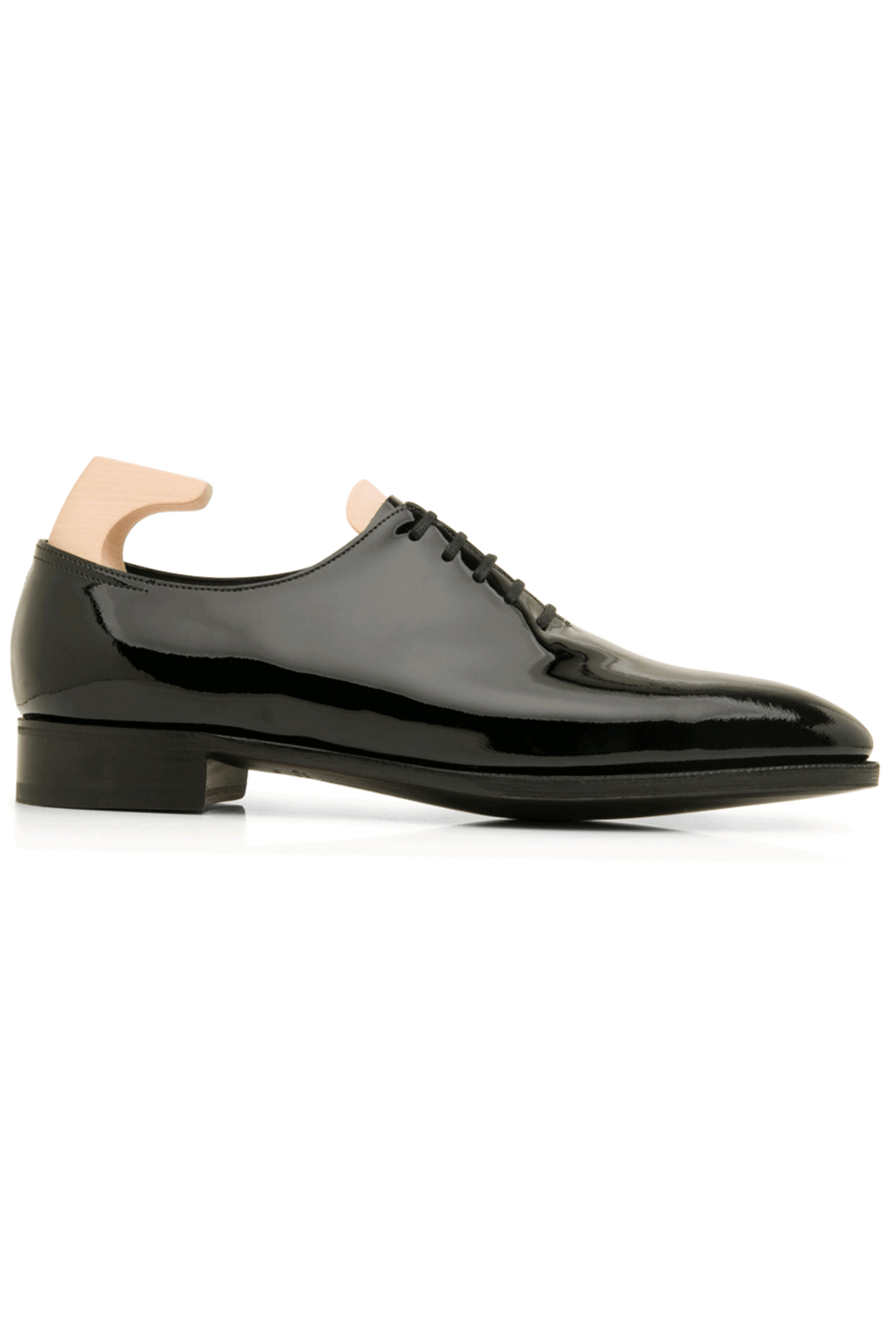 John Lobb - Marldon Patent Formal Shoe in Black