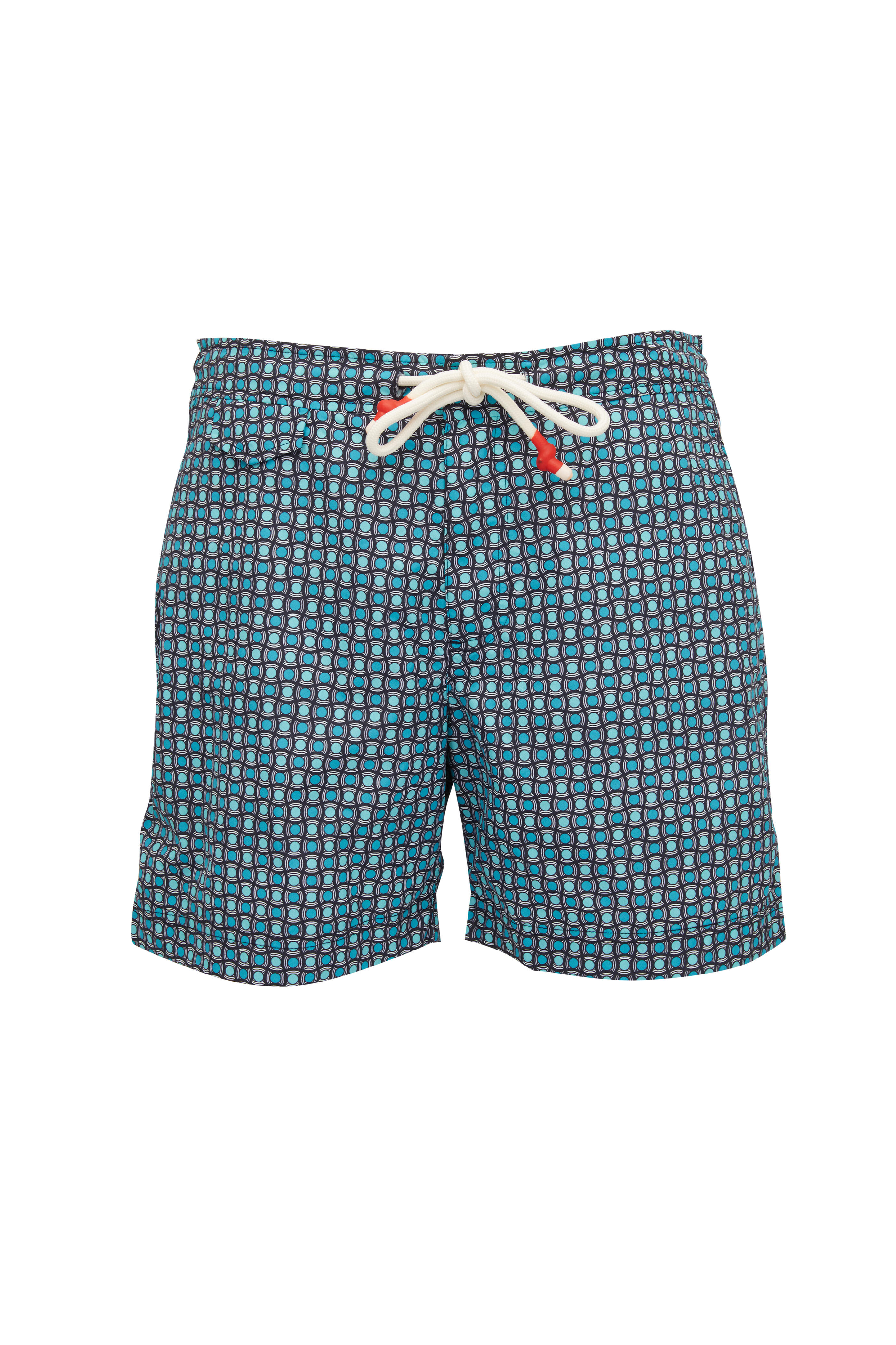 Orlebar Brown - Crystal Sea Geo Tela Swim Trunks