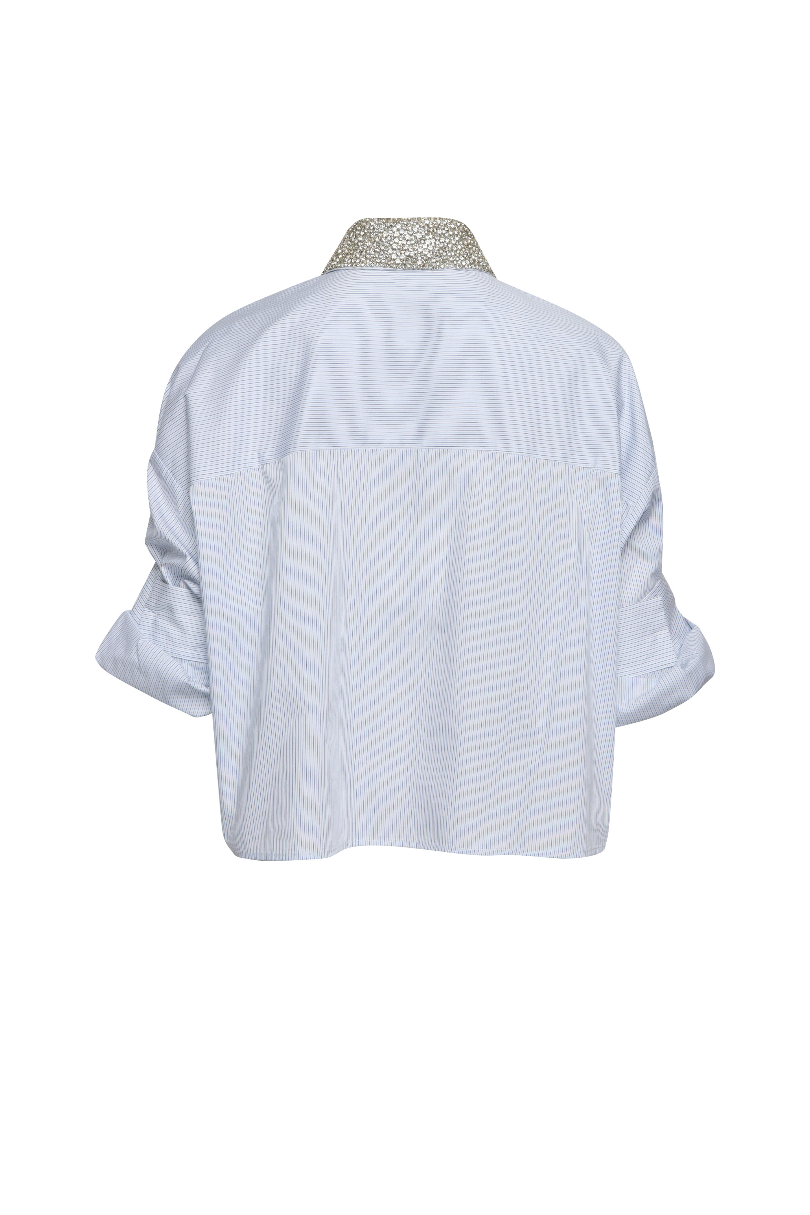 TWP - Next Ex Blue & White Stripe Shirt