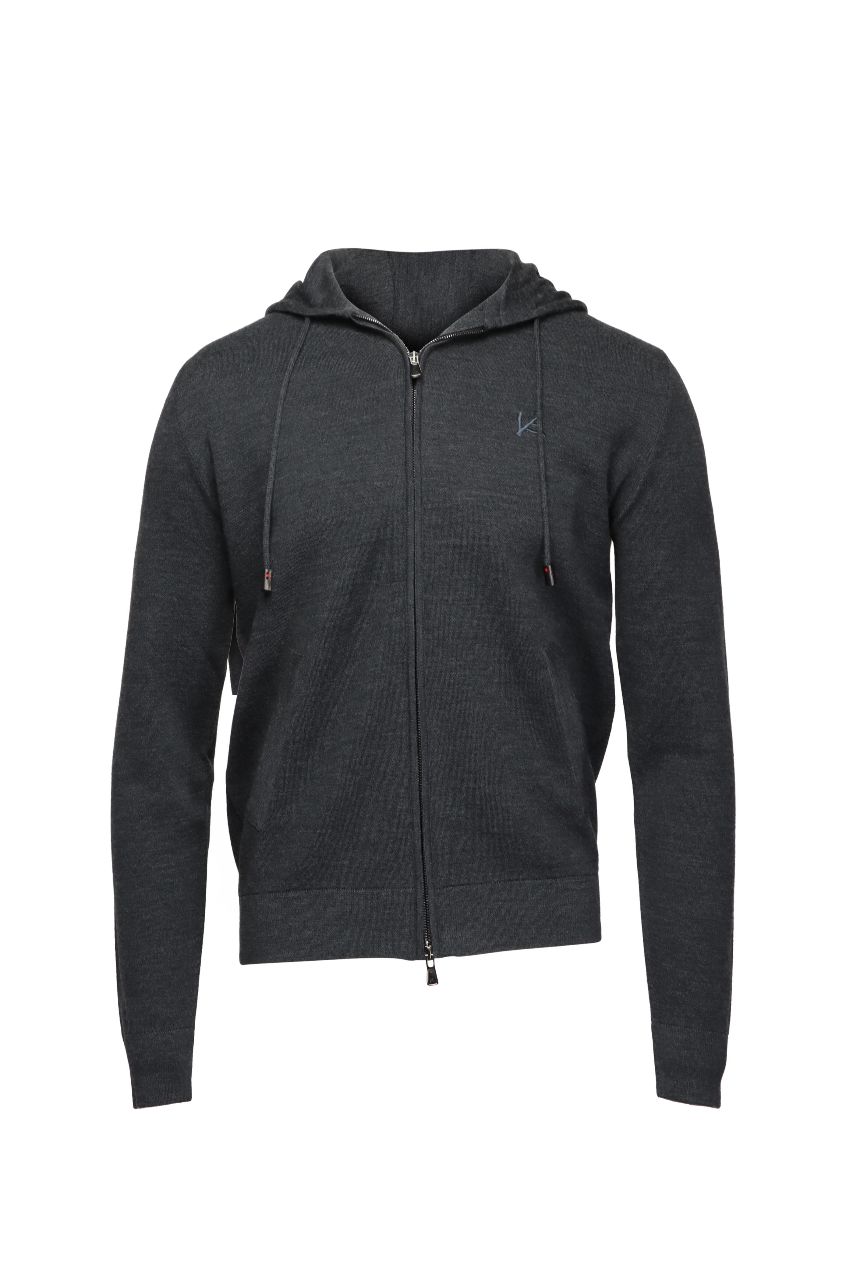 Isaia - Grey Full Zip Hoodie