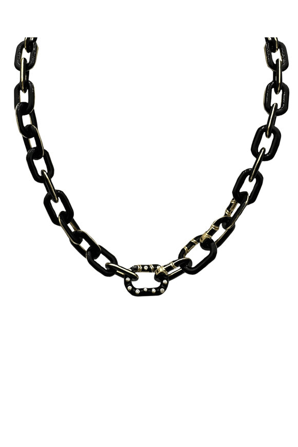 Brunello Cucinelli - Black Monili Tubular Choker