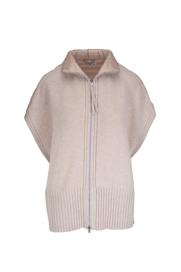 Herno - White Faux Fur Vest | Mitchell Stores