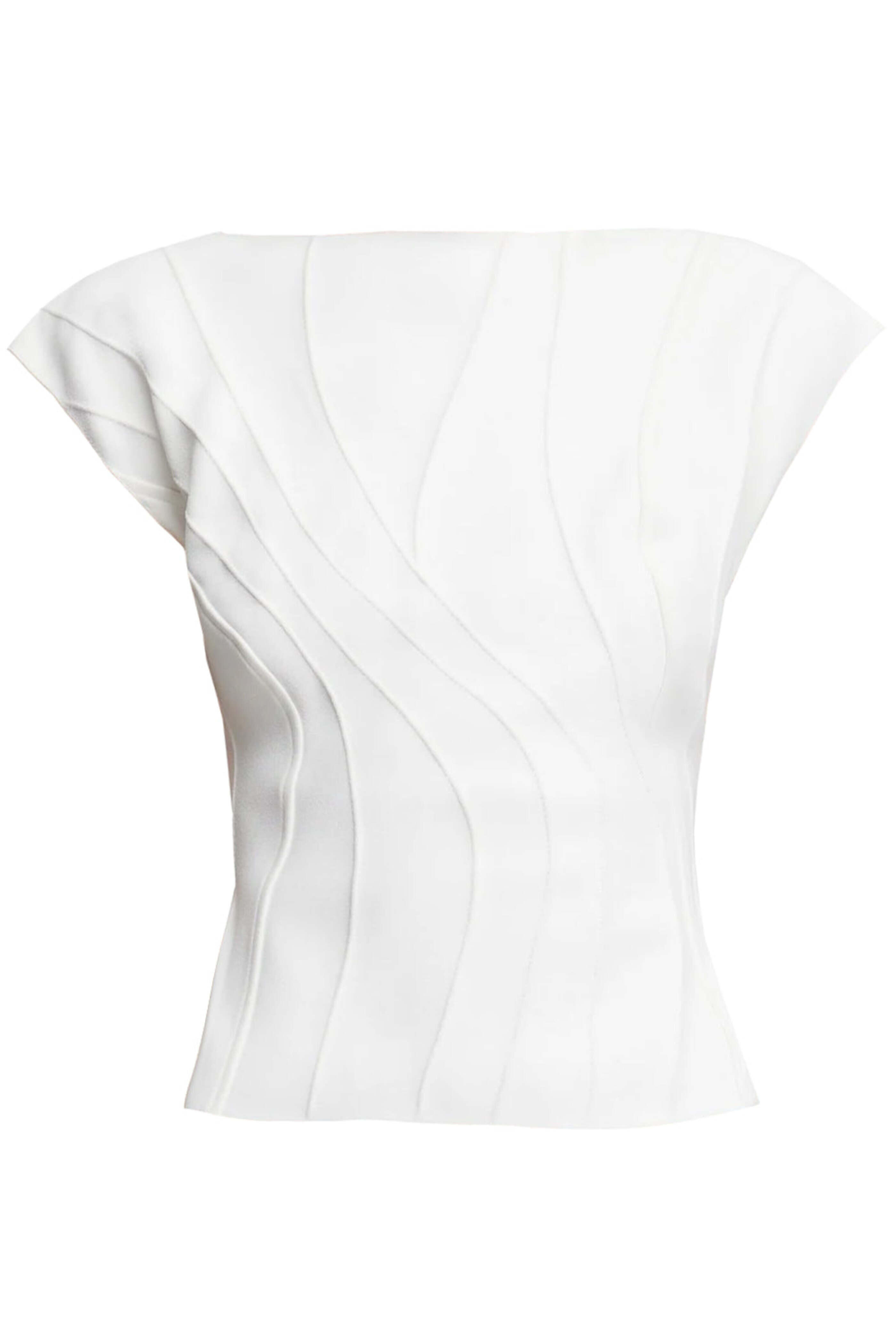 Acler - Ivory Treven Top