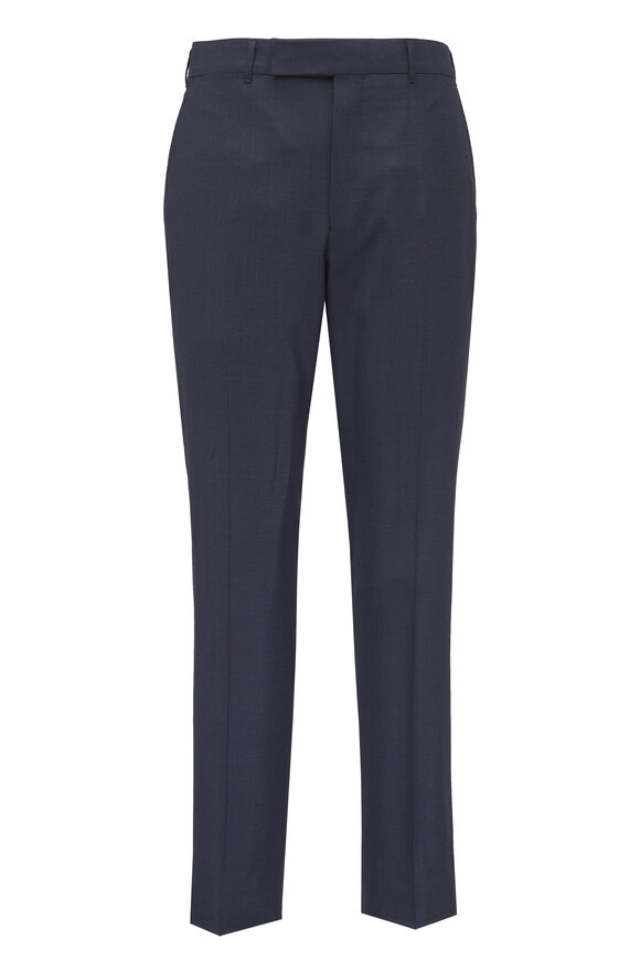 Zegna Dark Blue Centoventimila Wool Suit - view 6
