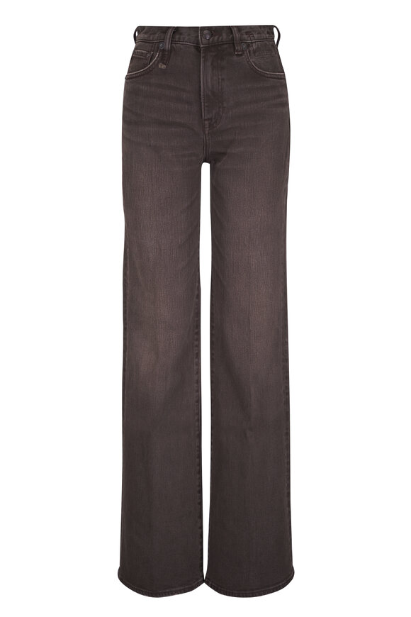 R13 Charlotte Brown Stretch Cotton Jean - view 1