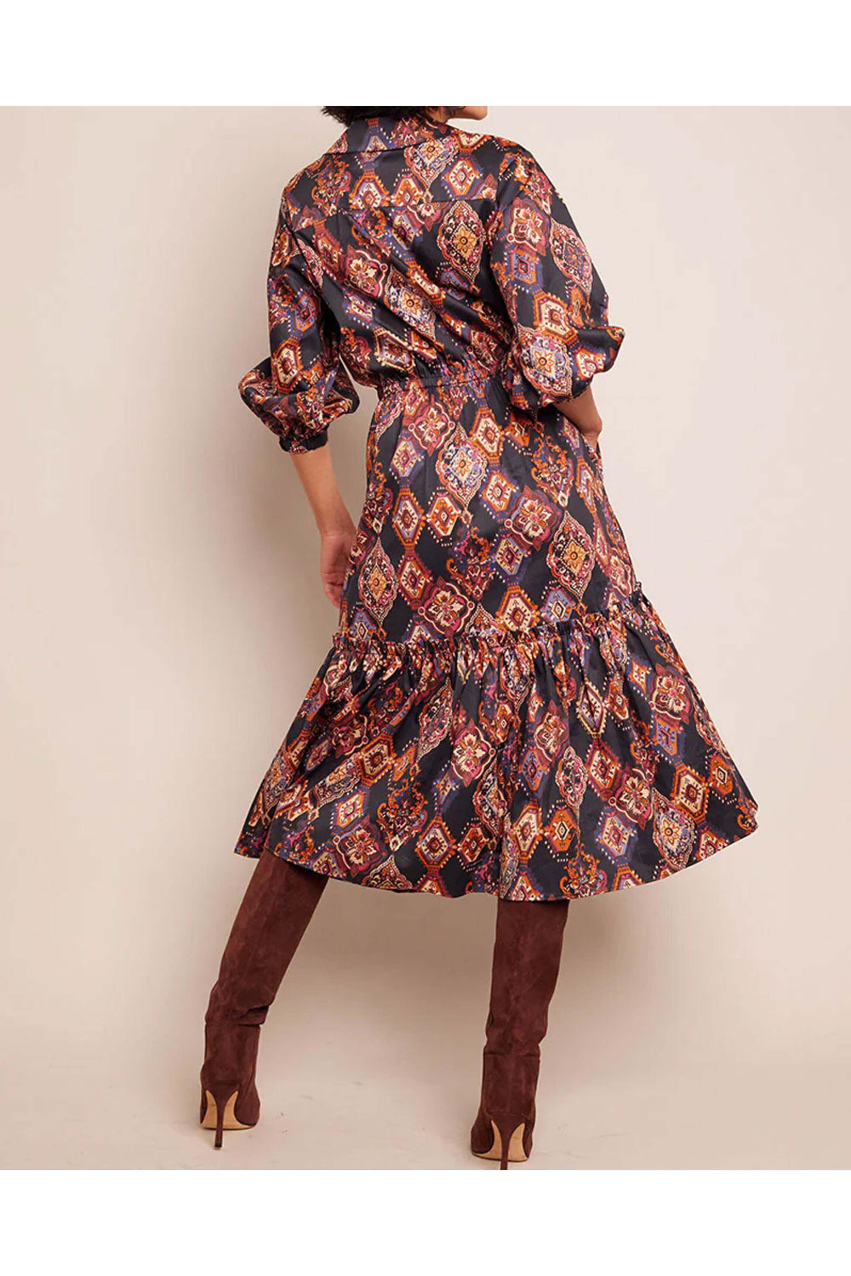 Cara Cara - Black Aura Emblem Hutton Dress