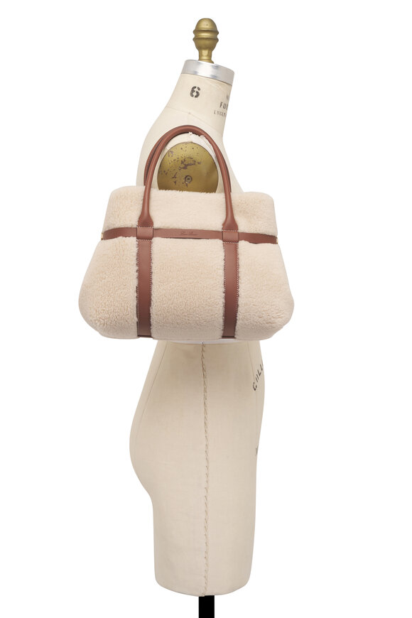 Loro Piana Small Ghiera Cashfur Shopper - view 6