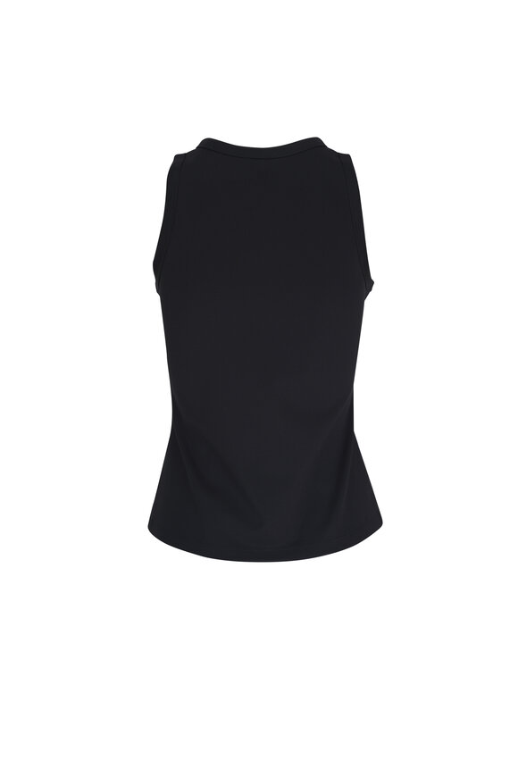 Lafayette 148 New York - Lafayette Black Racerback Tank