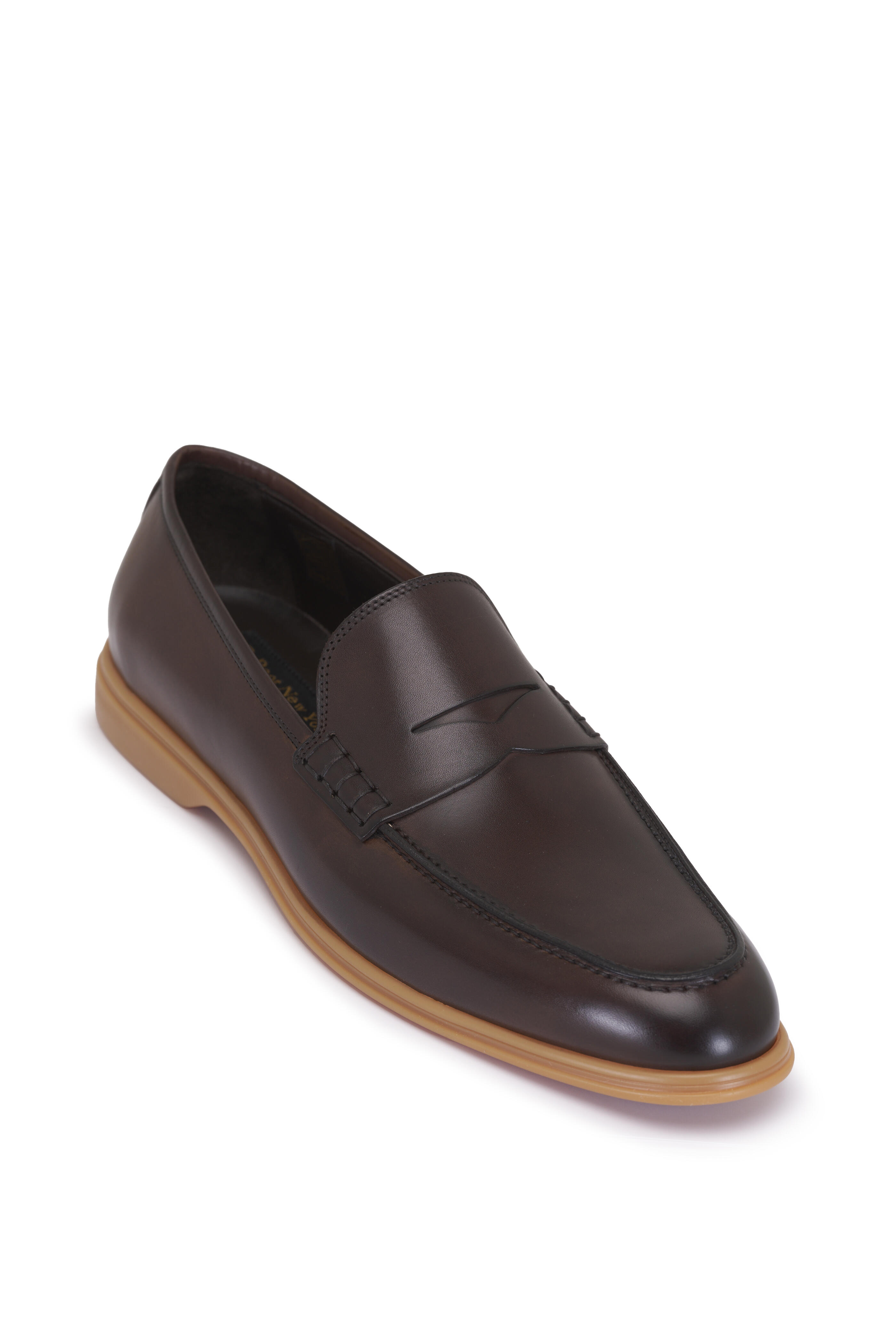 To Boot New York - Nelson Dark Brown Leather Penny Loafer