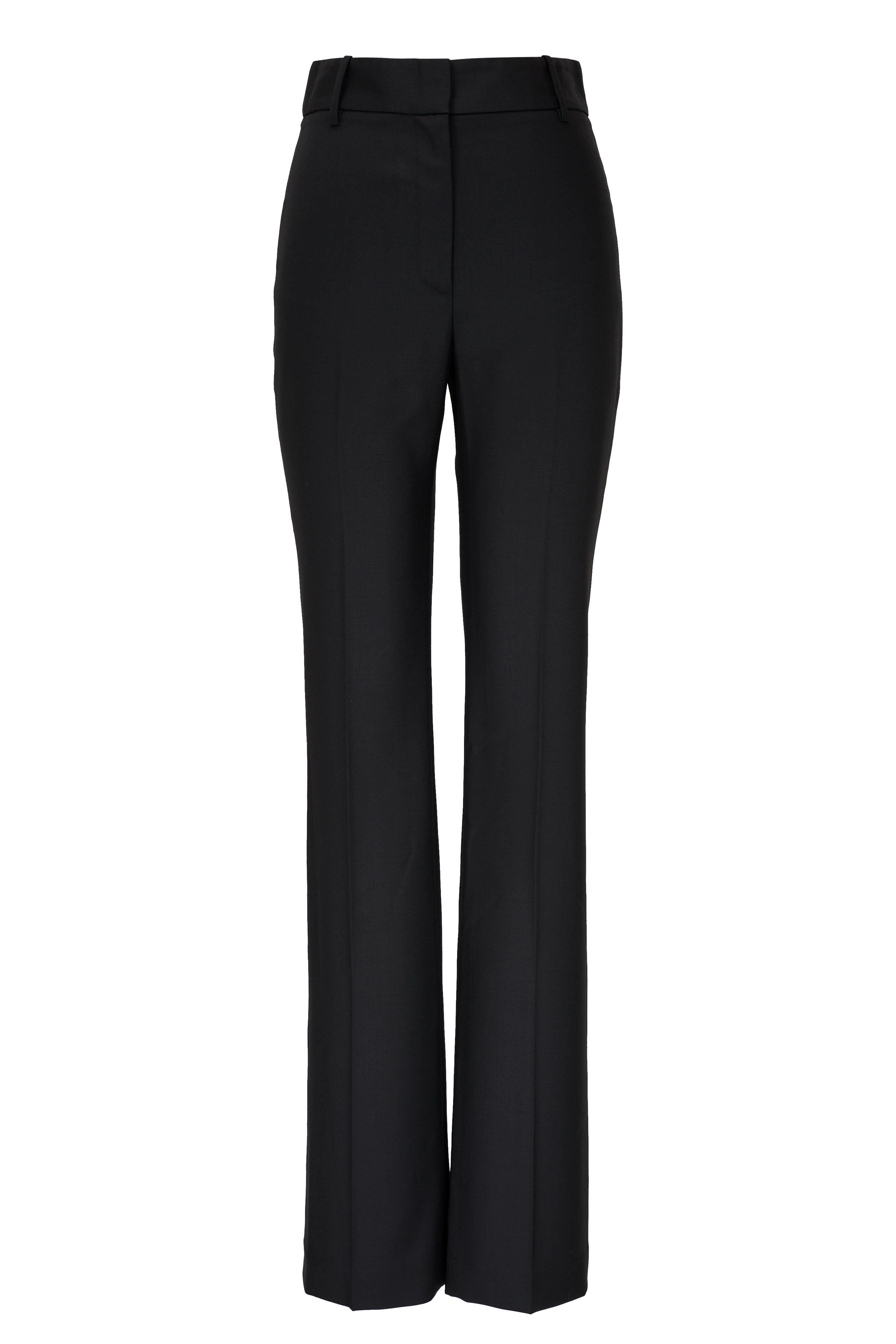 Nili Lotan - Corette Black Wool Pant | Mitchell Stores