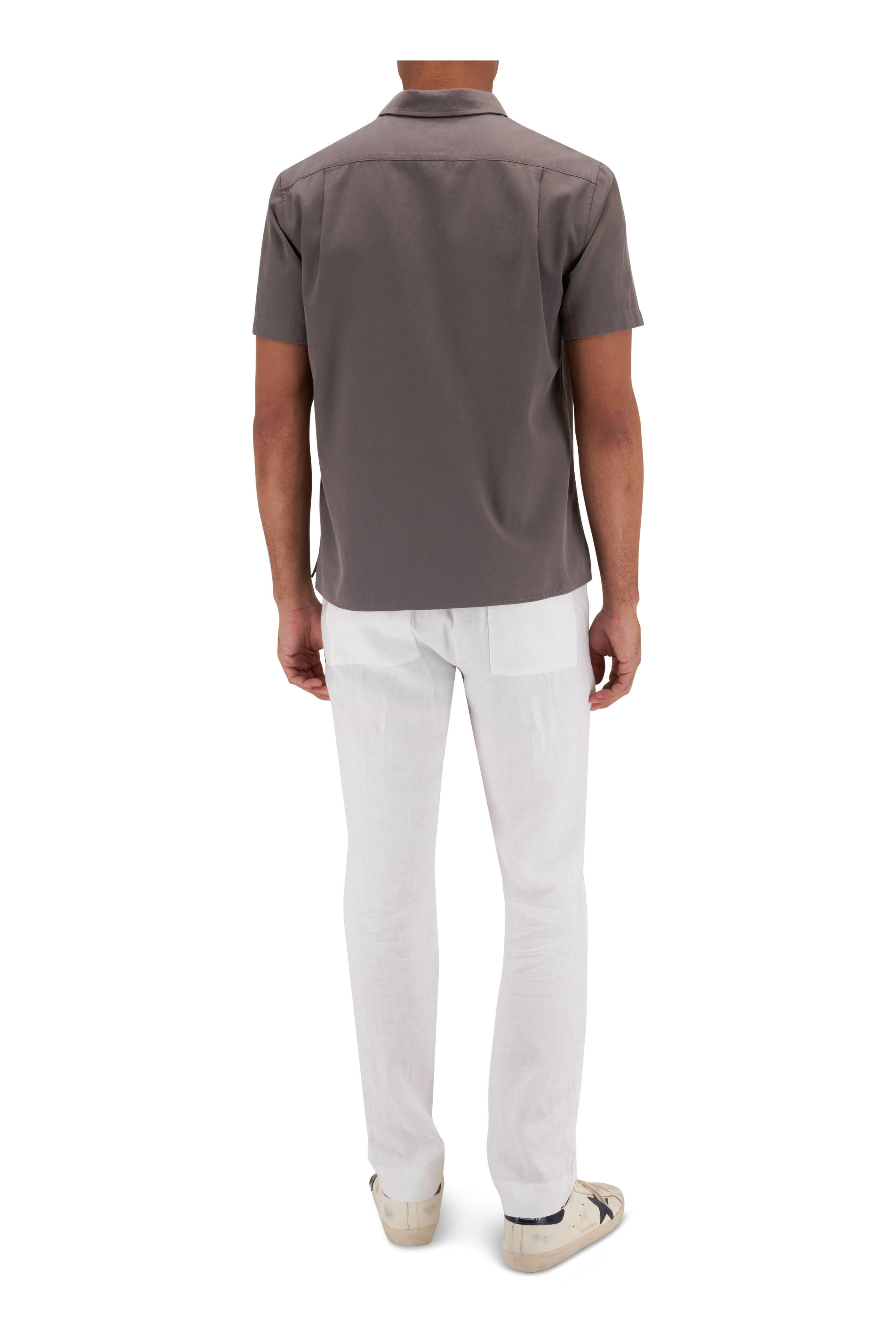 Vince Crewneck Short-sleeved T-shirt in White for Men