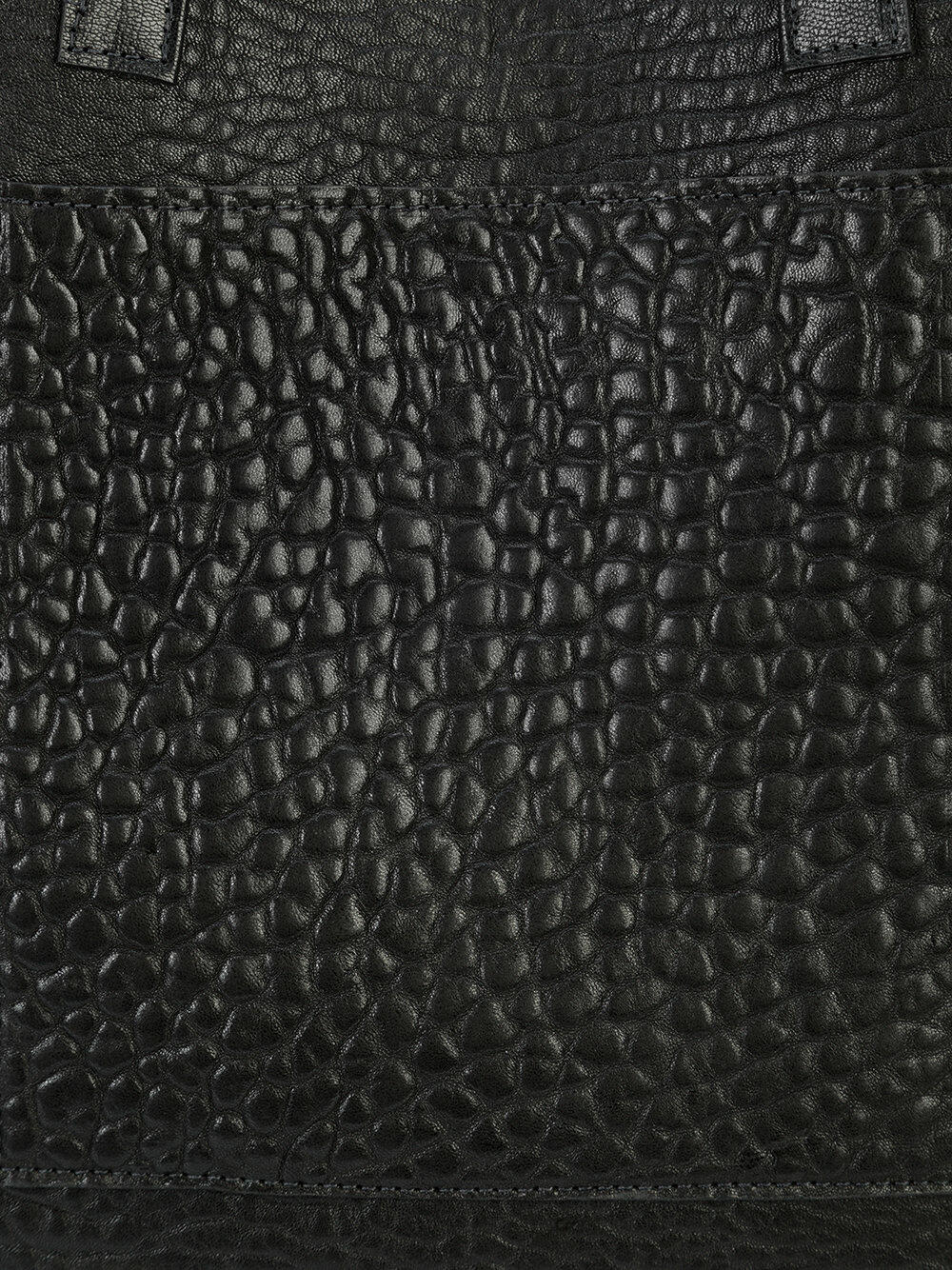 B May Bags - Black Washed Lamb Extra Large Tote