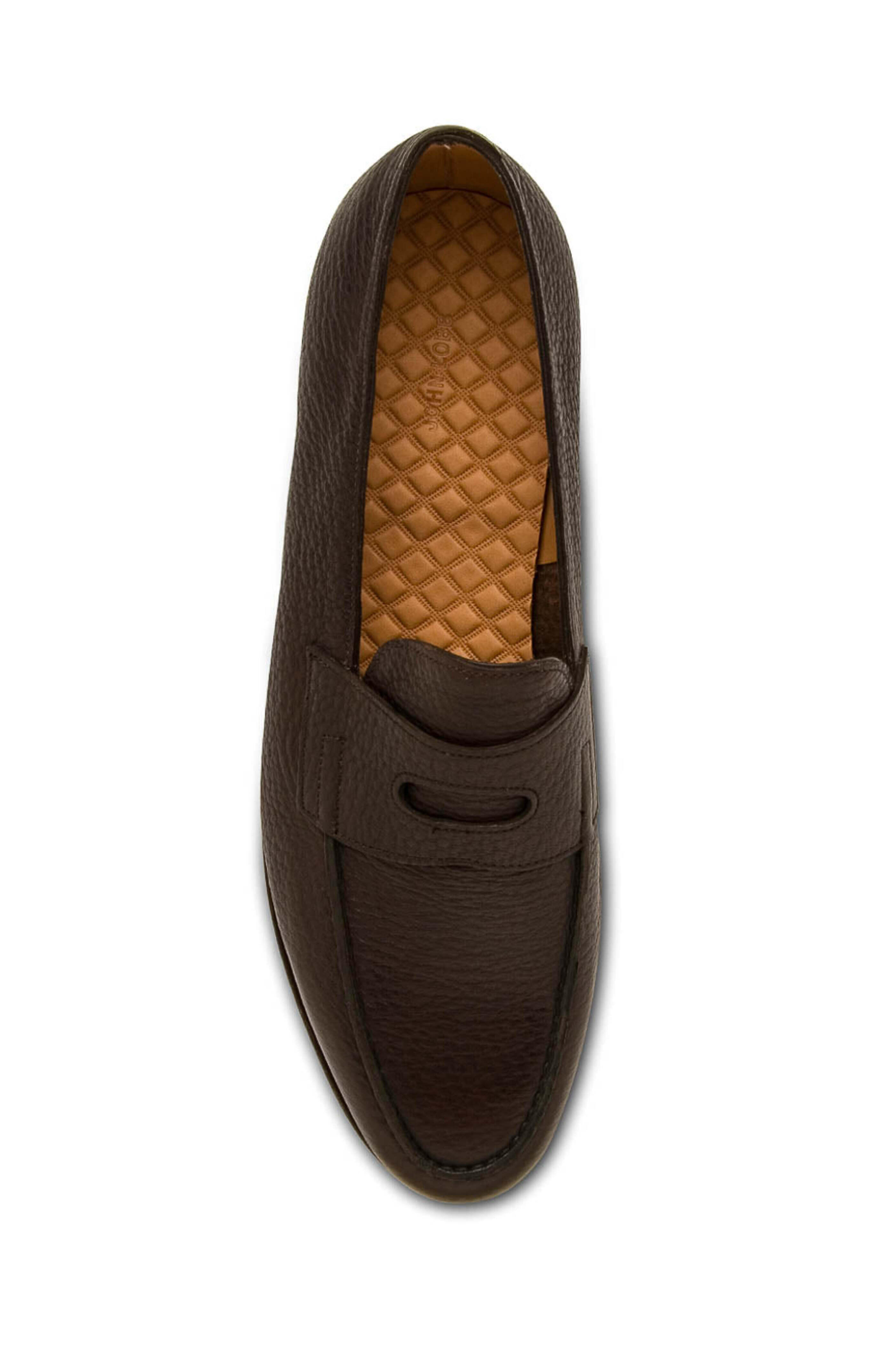 John Lobb - Lopez Loafer in Burnt Umber | Mitchell Stores