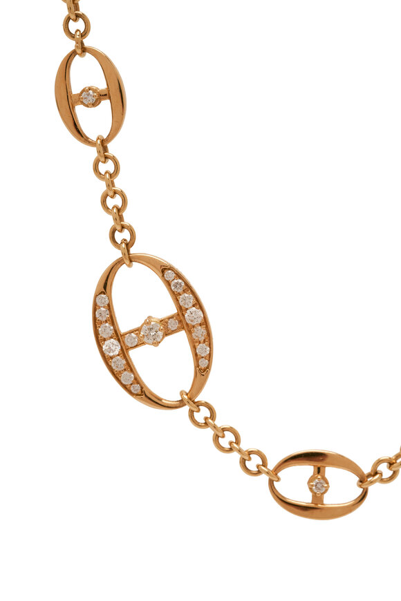 Mariani - Maglia Diamond Station Necklace 