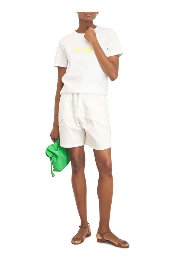 Loewe White Logo Regular Fit T-Shirt - view 2