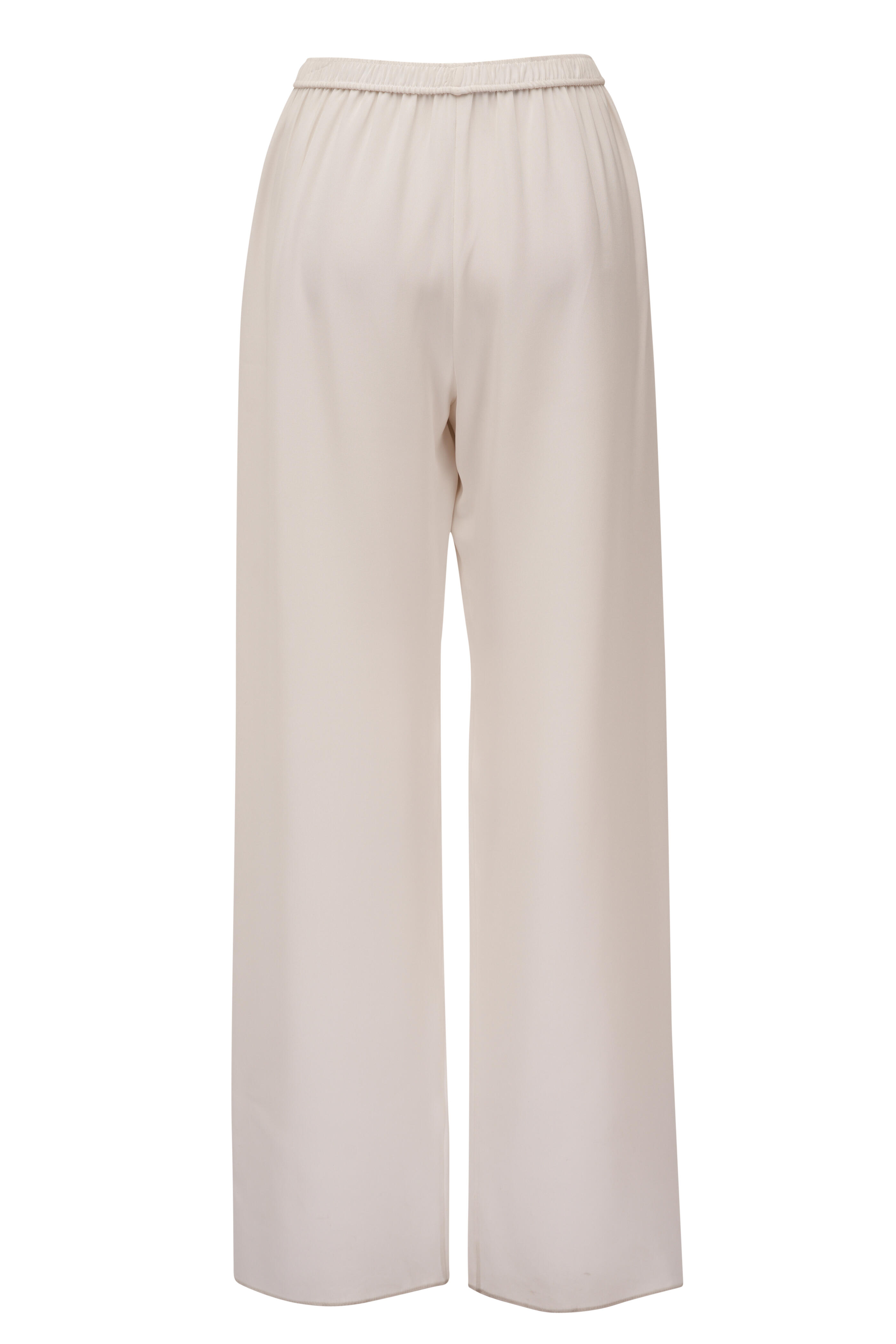 Peter Cohen - Pipe Bright White 4-Ply Silk Pant