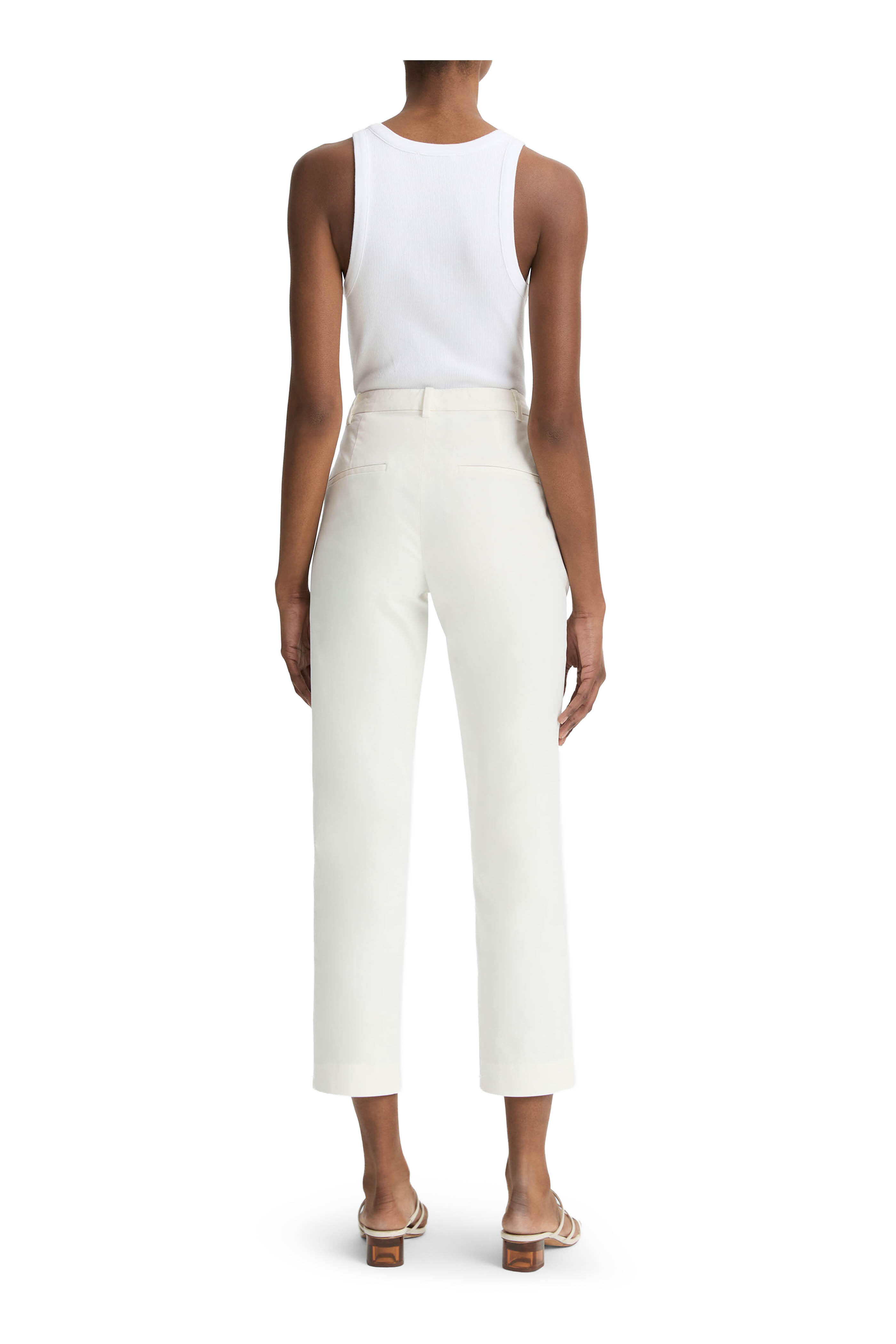のんのん Vince - Off White Mid-Rise Chino Pant | Mitchell Stores