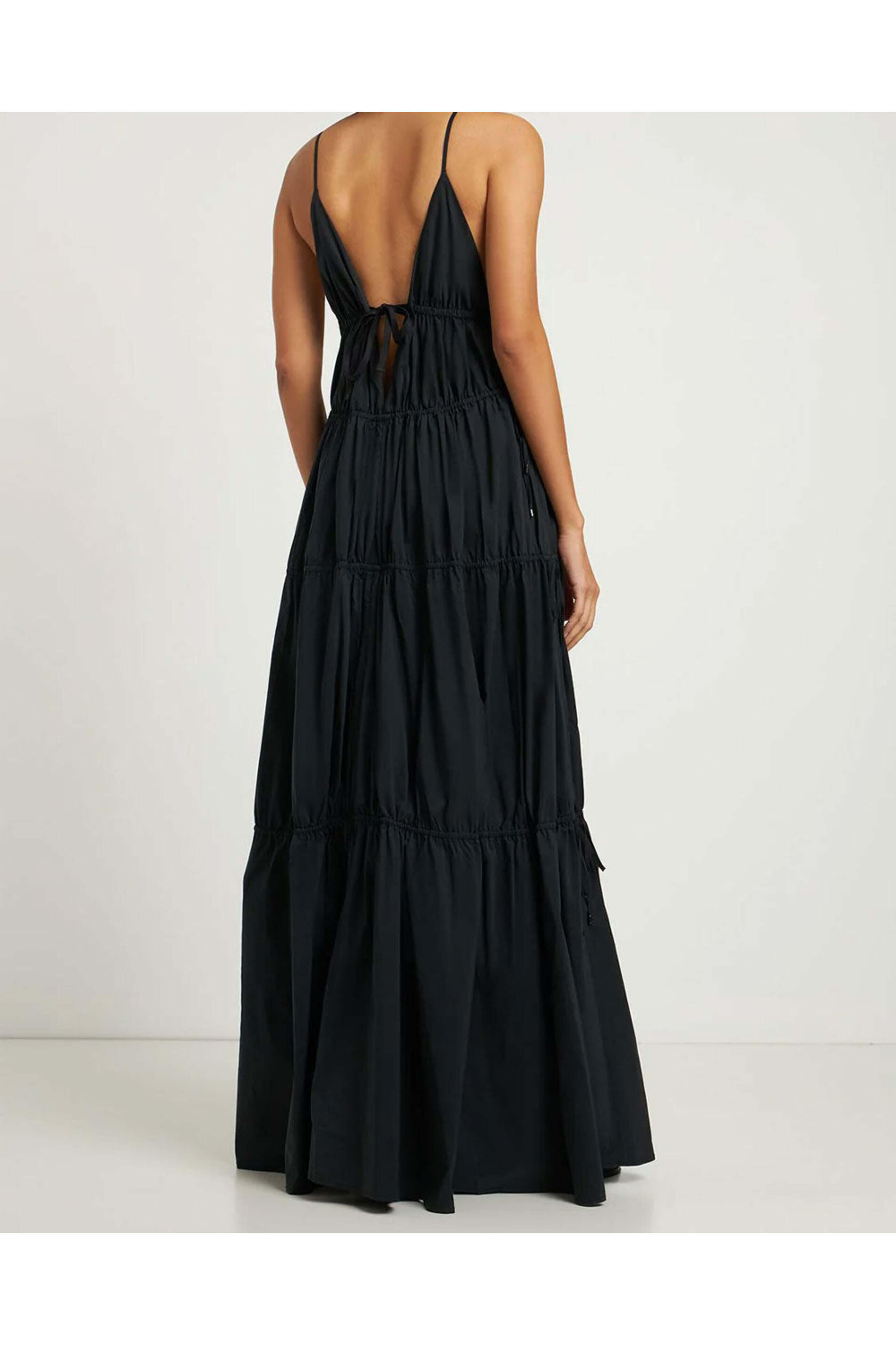 Simkhai - Black April Core Cut-out Maxi Dress
