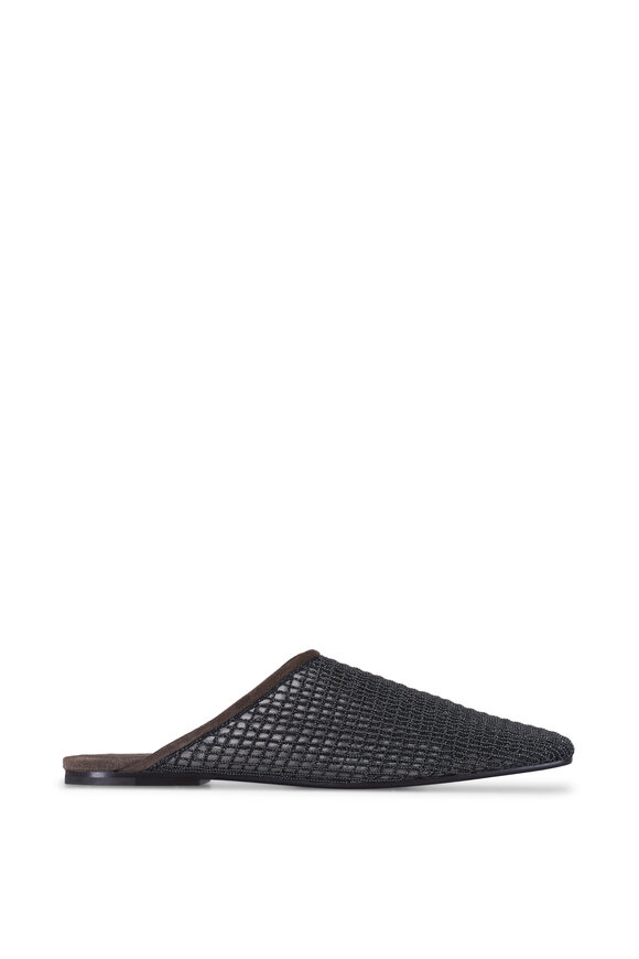 Brunello Cucinelli Monili Grid Mesh Mule - view 5