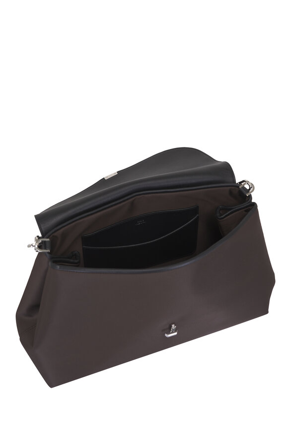 Totême T-Lock Brown Satchel - view 6