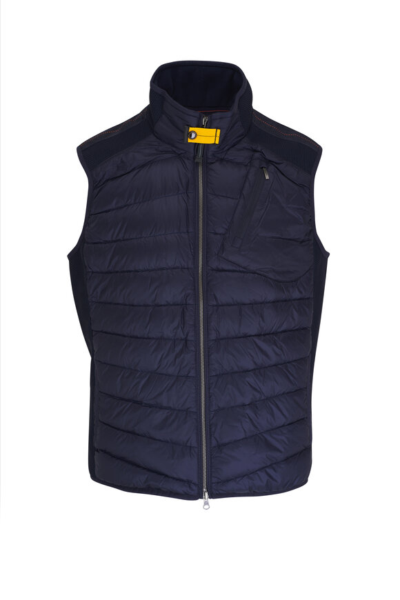 Parajumpers Zavier Navy Blue Quilted Vest