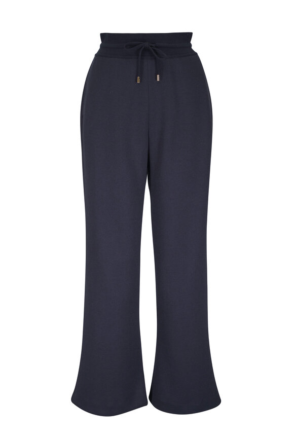Loro Piana Viera Cashmere, Cotton, & Silk Luxury Fleece Pant - view 1