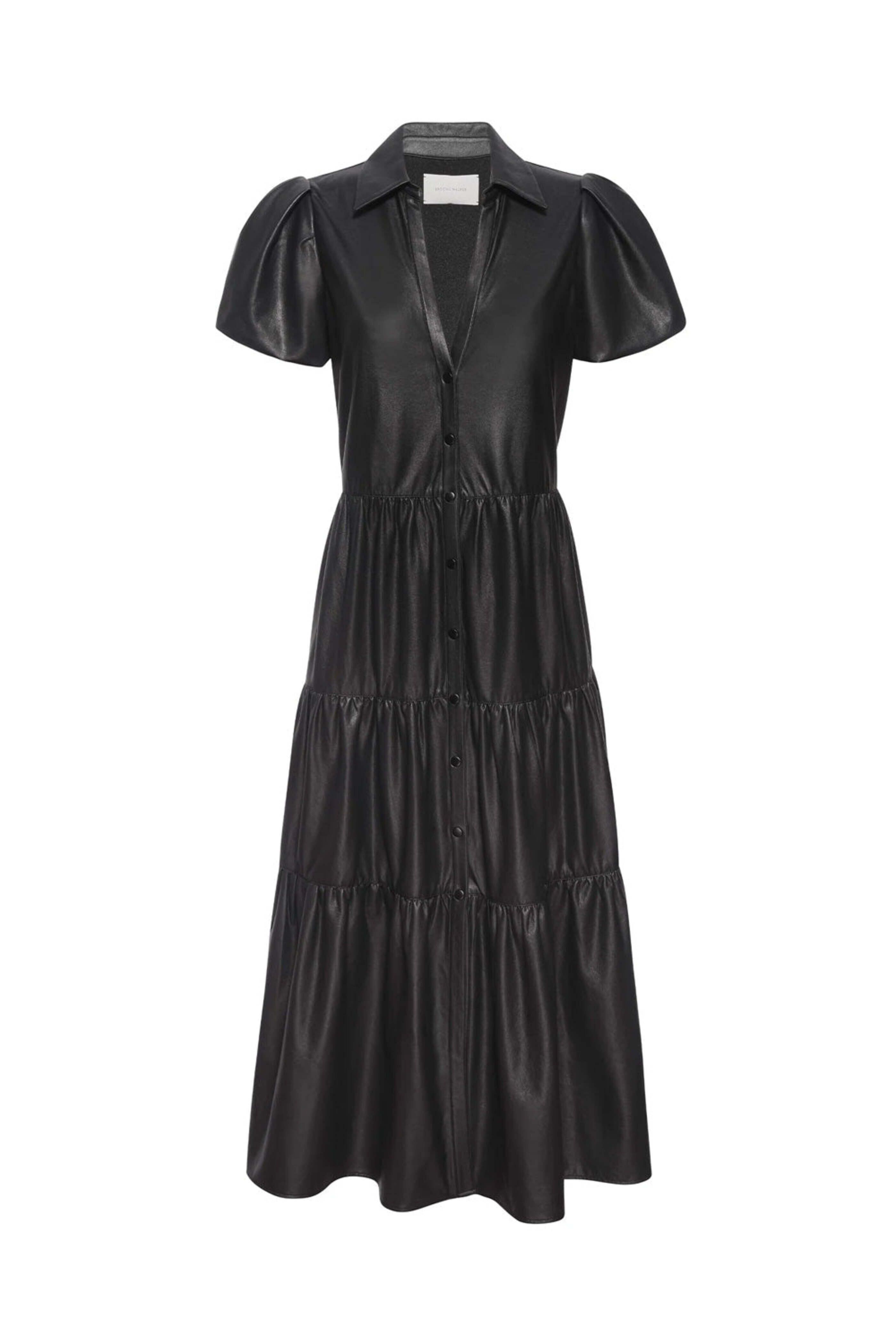 brochu walker silk dress The Silas Dress in Obsidian Metallic | XS | Brochu Walker