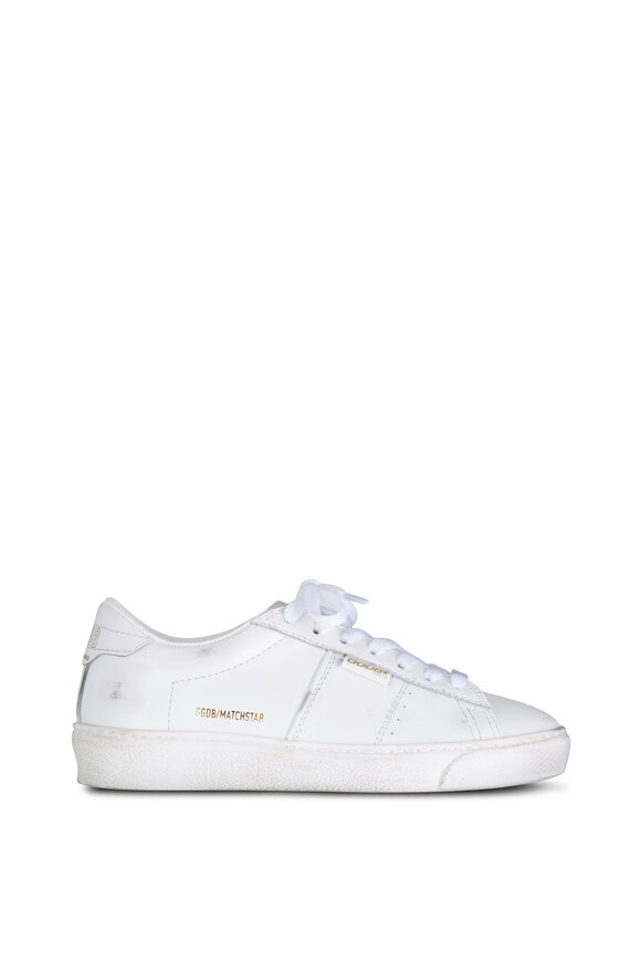 Golden Goose - Matchstar Optic White Shiny Leather Sneaker 