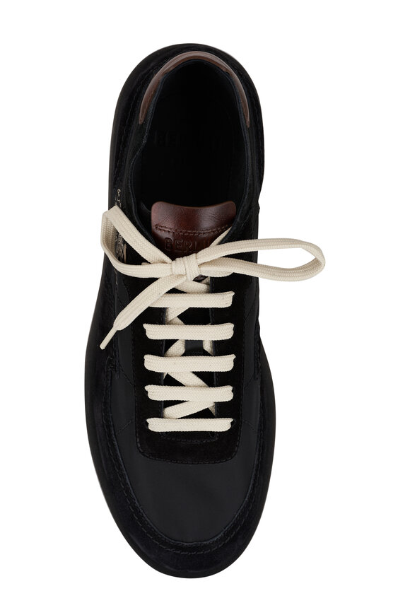 Berluti - Light Track Black Suede Sneaker 