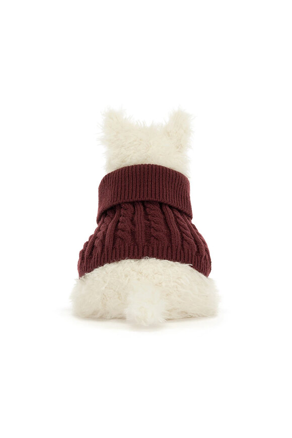 Jellycat Munro Winter Jumper Scottie Dog - view 4