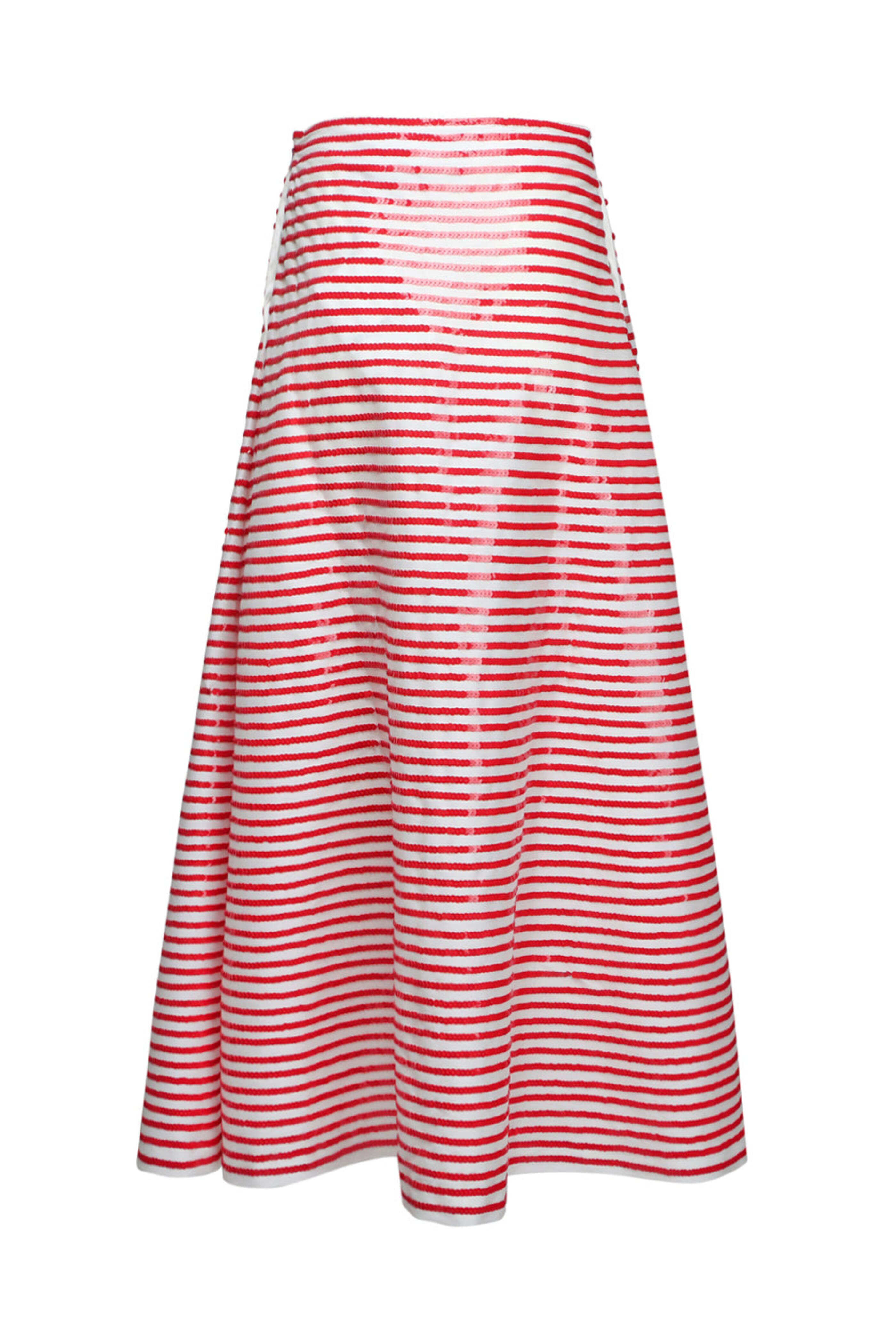 スカート BERNADETTE Women Skirts PS25RTWSKIRTELLE12 Red Bernadette Bernard Skirt | Liberty