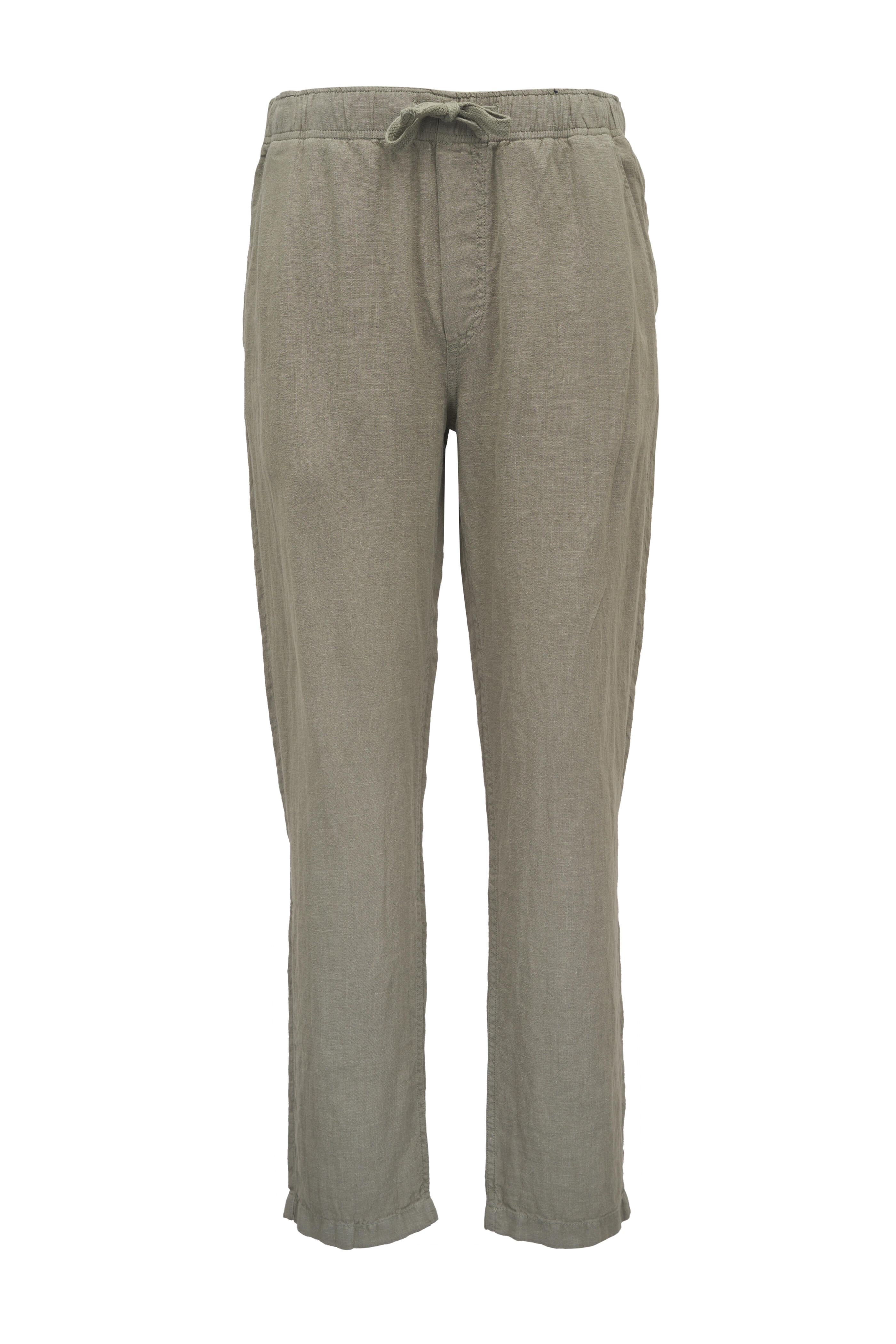Faherty Brand - Canyon Olive Linen Drawstring Pant
