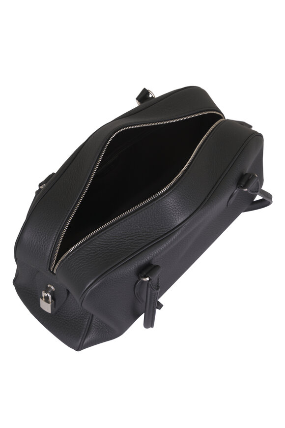 The Row E/W India Black Leather Shoulder Bag - view 4