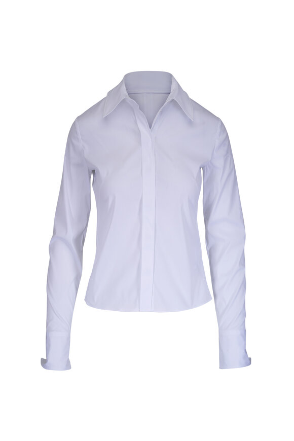 Dorothee Schumacher Poplin Love White Blouse - view 1